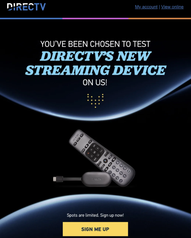 Gemini Air New DirecTV Stream Device SatelliteGuys.US